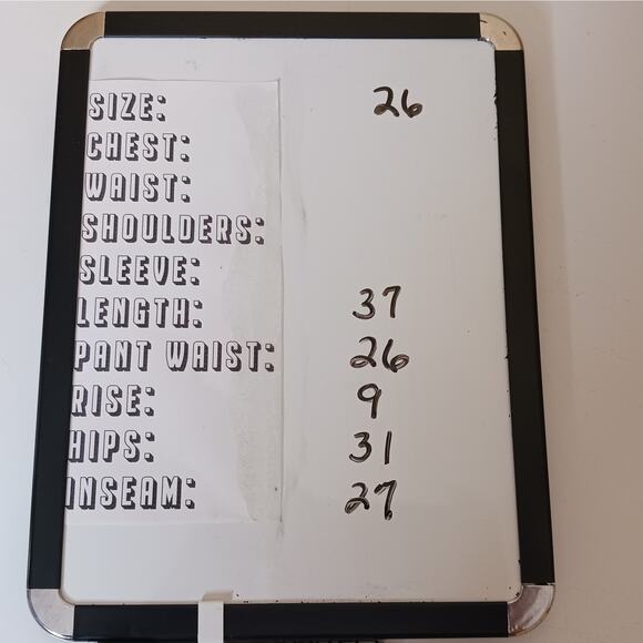 Edwin Pixie Womens Jeans 26 Mid Rise 9" Skinny Weathered Black Denim - Picture 2 of 16